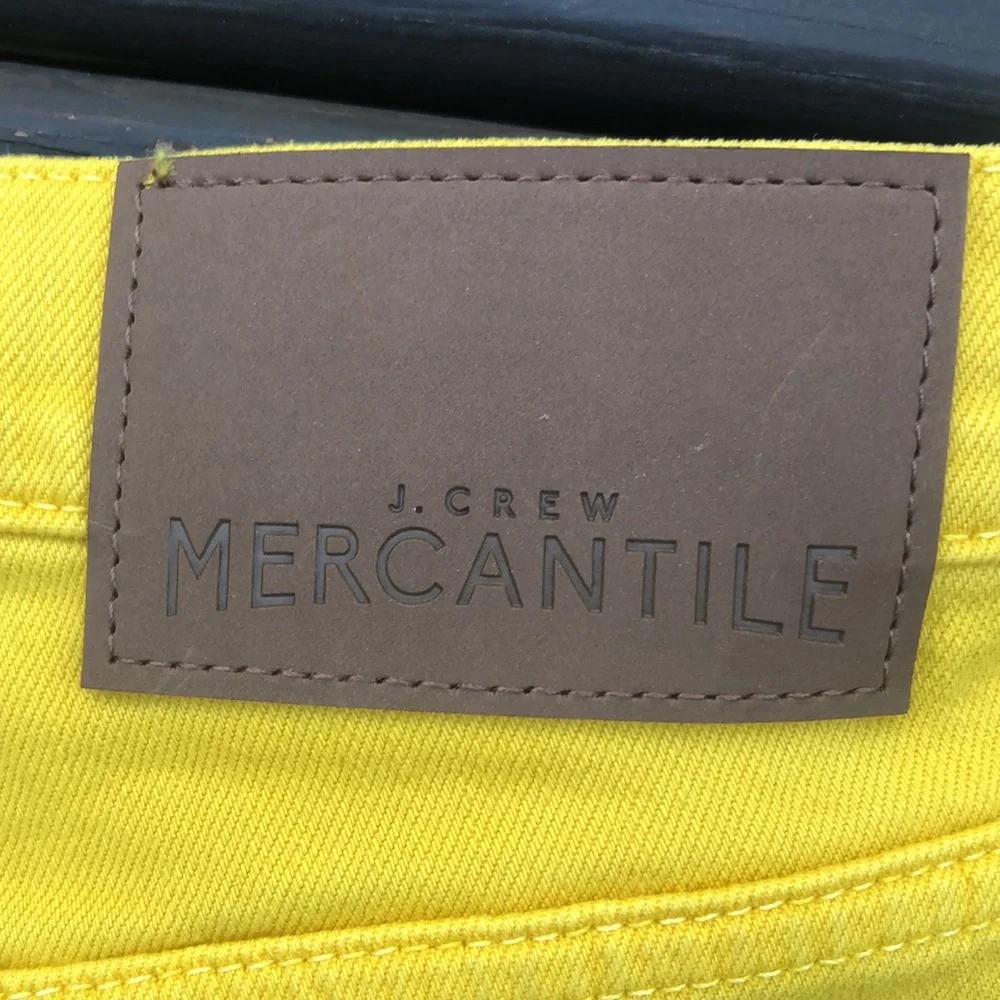 J. Crew Mercantile Gold Shorty Shorts size 24